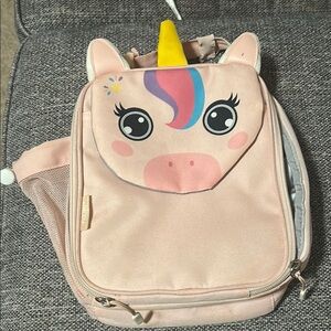 Unicorn Kids Lunchbox- Pink